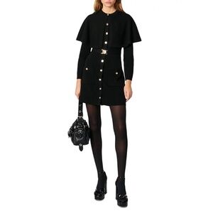 Rycape 2-in-1 knit Dress & Removable Cape